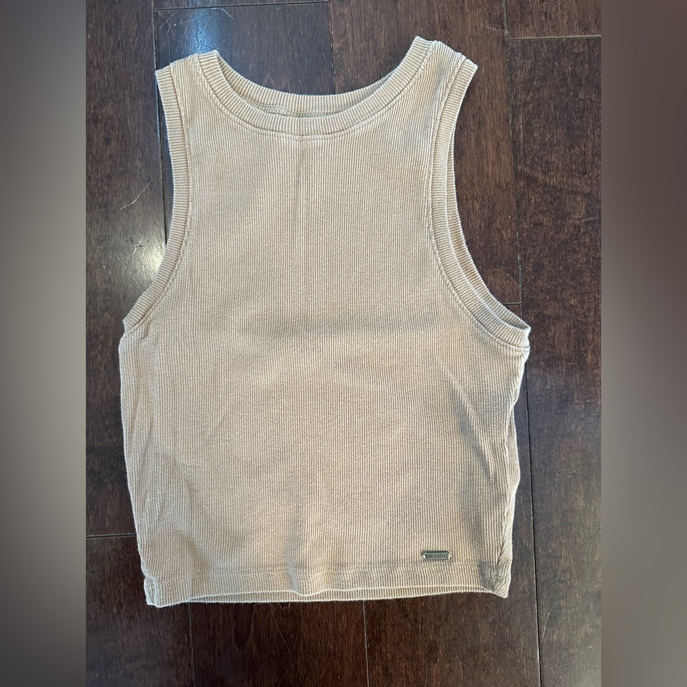 Crop top - Hollister - tan - Small